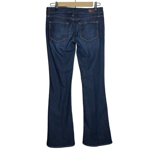 Paige Jeans Womens 27 (30x34) Bootcut Canyon Boot Flare Leg Denim Low Rise Y2K - Picture 2 of 10